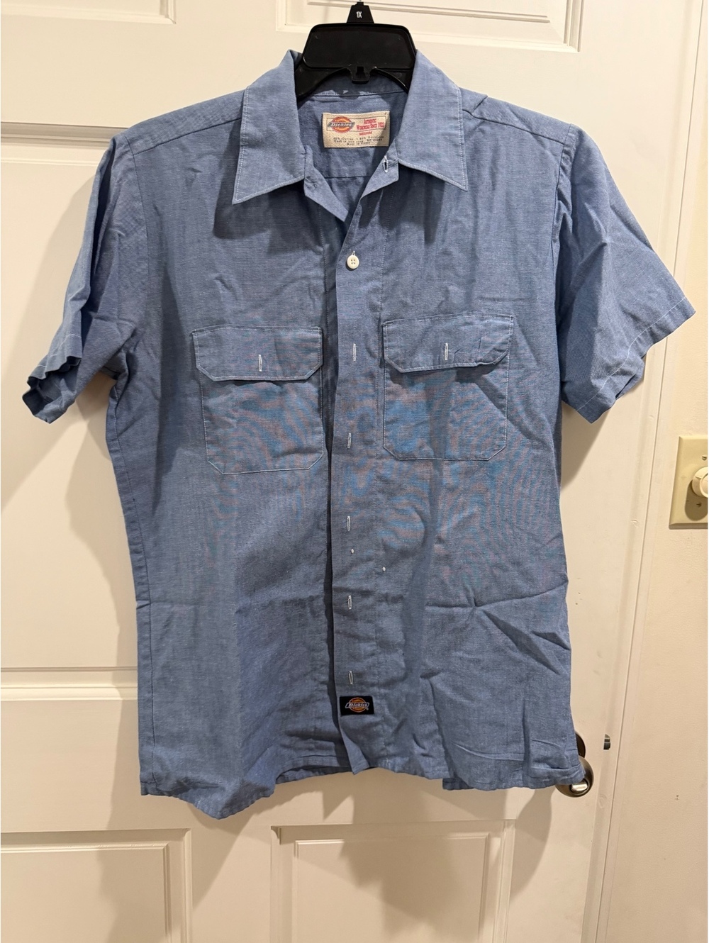 Dickies Medium Blue Short Sleeve Work Shirt
